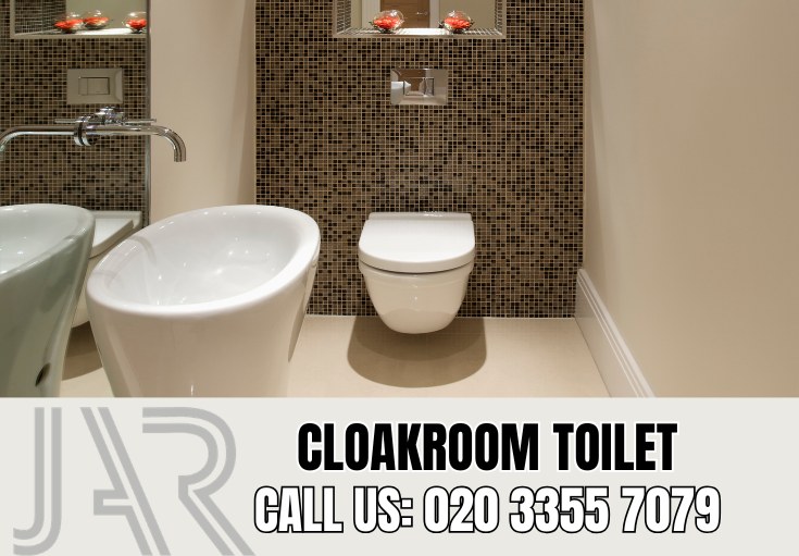 Cloakroom and Downstairs Toilet Installation by Swisscottage Bathroom Fitters